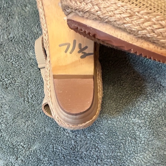 Jax&Bard Wooden Platform Knit, Leather Maryjane Maple Cream size 37(6.5-7) NWT - Picture 4 of 9